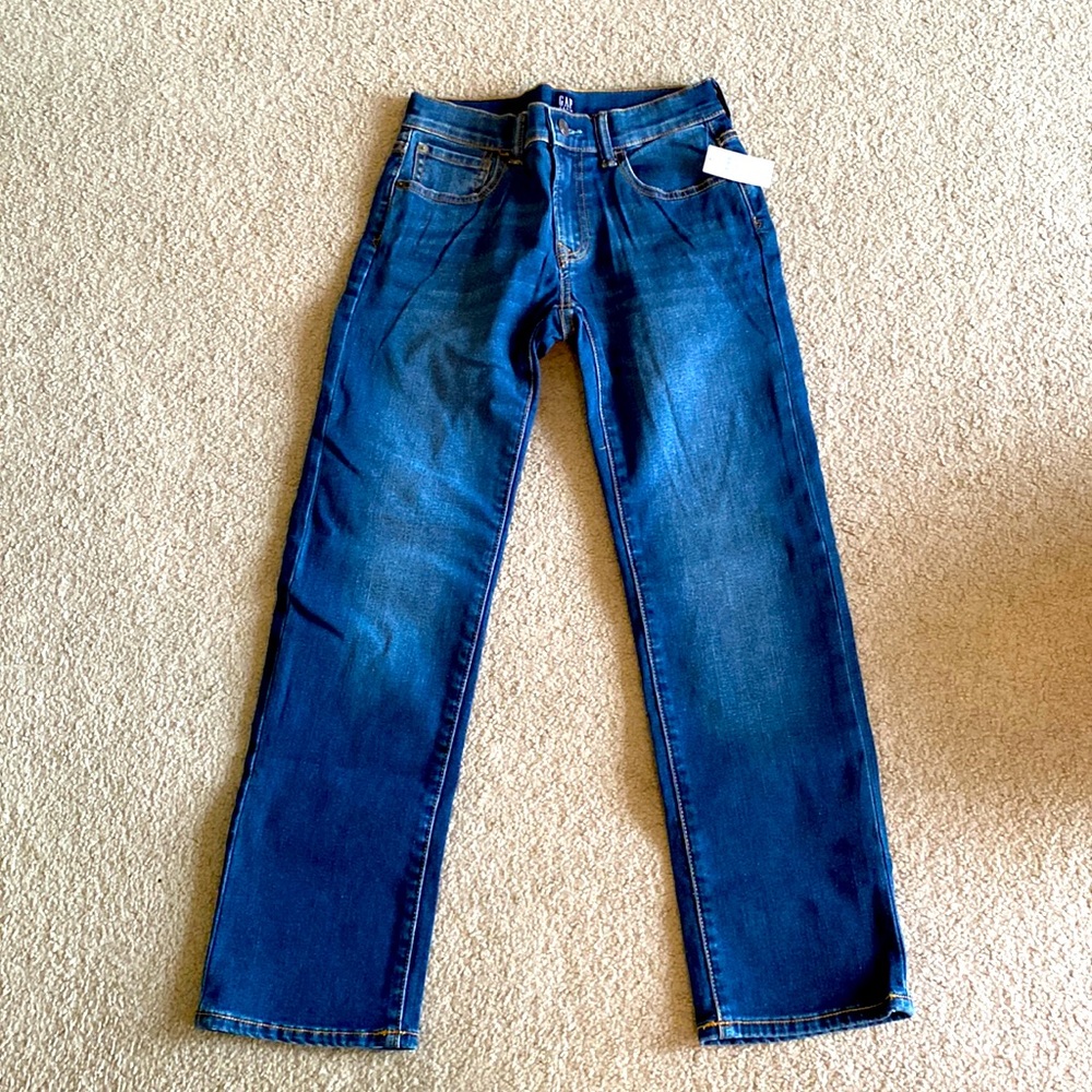 COPY - Boys GAP size 10 regular straight jeans with stretch